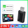 Car Wireless CarPlay And Android Auto Adapter With USB Plug And Play 6
