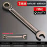 Dual Purpose Ratchet Wrench Open Spanner For Professional Auto Repair 7