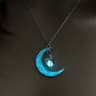 Luxury Designer Star Saturn Pendant Necklace For Women Stainless Steel Chain 17