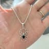 Spider Pendant Necklace With Stainless Steel Chain 7