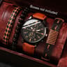 Modern Mens Watch And Bracelet Set 8