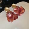 Colorful Petal Tassel Earrings 10