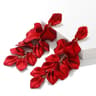 Colorful Petal Tassel Earrings 13