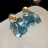 Colorful Petal Tassel Earrings 16