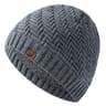 Unisex Plush Fur Lined Knitted Winter Beanie Hat 8