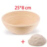 Rattan Bread Proofing Basket Set For Dough Fermentation And Sourdough Baking 11