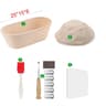 Rattan Bread Proofing Basket Set For Dough Fermentation And Sourdough Baking 22