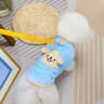 Cozy Plush Stripe Pet Hoodie For Autumn And Winter Warmth 7