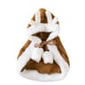 Cozy Santa Cape And Hat Costume For Pets With Warm Scarf 5