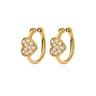 Hollow Zircon Heart Earrings For Women Gift Jewelry 19