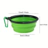 Dog Folding Travel Bowl Portable Silicone Food And Water Bowl For Outdoor Use 10