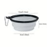 Dog Folding Travel Bowl Portable Silicone Food And Water Bowl For Outdoor Use 11