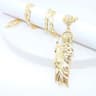Saint Jude Gold Plated Pendant Necklace With Figaro Chain 7
