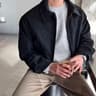Vintage American Style Chamois Leather Jacket For Men 6