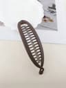 Large Hair Volume Amber Banana Clip Ponytail Clip 8