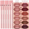 Long Lasting Waterproof Lip Liner Pen Set 6 Pieces For Precise Color Makeup 8