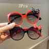 Oversized Bow Decor Kids Sunglasses Fun Party Travel Sun Glasses For Teens And Children 7