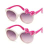 Oversized Bow Decor Kids Sunglasses Fun Party Travel Sun Glasses For Teens And Children 8