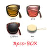Ultra Light Folding Sunglasses Unisex UV Protection Shades 19