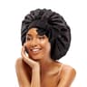 Satin Sleeping Bonnet With Stretchy Tie Band Adjustable Hair Cover For Women 9