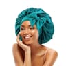 Satin Sleeping Bonnet With Stretchy Tie Band Adjustable Hair Cover For Women 11
