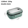 2 Layer Portable Leak Proof Lunch Box With Cutlery 8