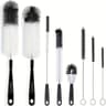 8 Piece Wine Bottle Cleaning Brush Set With Long Handle 0