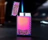 Decorative Metal Pocket Lighter With Case And Embossed Design 16
