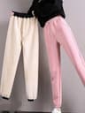 Women Winter Warm Fleece Leggings 10