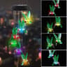 Solar LED Color Changing Butterfly Dragonfly Wind Chime 6