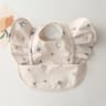 Soft Waterproof Baby Feeding Bib With Front Pocket 13