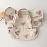 Soft Waterproof Baby Feeding Bib With Front Pocket 14