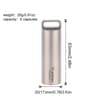 Titanium Waterproof Mini Pill Bottle For EDC Home And Outdoors 12