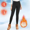 Fleece Lined High Waist Flared Winter Leggings 9