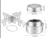 Portable Mini Alcohol Camping Stove 6