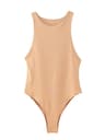 Summer Solid Bodycon Womens Bodysuit 8