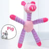 Indestructible Plush Dog Chew Toy For Training Comfort And Play 7