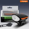 USB Rechargeable Bicycle Light Set Front And Rear With Horn 11
