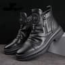 Men Chelsea Boots Business Formal Dress Casual Ankle Platform Shoes 3