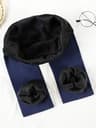 Thermal High Waist Winter Warm Leggings With Thick Velvet Lining Solid Color Leggings 8