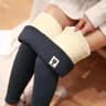 Thermal Lambwool High Waist Winter Leggings With Pocket Butt Lift Thick Fleece Pants 8