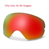 Unisex Outdoor Sports Snow Goggles With UV Protection And Anti Fog Lens 24