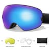 Unisex Snow Sports Goggles With UV Protection Anti Fog Lens And Replacement Lenses 9