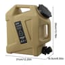 12 Liter Portable Camping Water Container With Faucet For Outdoor Use 8