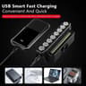 High Bright LED Front Bike Light With USB Charging And Horn Speaker 5