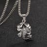 Mens Punk Scorpion Pendant Necklace For Street Style 8