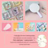 Cute Cartoon Handheld Mirror With Decorative Cream Style Design 6