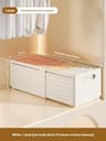 Adjustable Retractable Wardrobe And Closet Storage Organizer 8