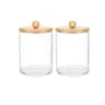 Crystal Clear Multi Purpose Desktop Storage Canister 8