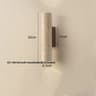Nordic Architectural Travertine And Wood Luminary System 8